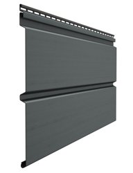 Сайдинг Docke Premium (D6S, Брус) графит L=3.6м, H=0.3м (пл=1.08м2)