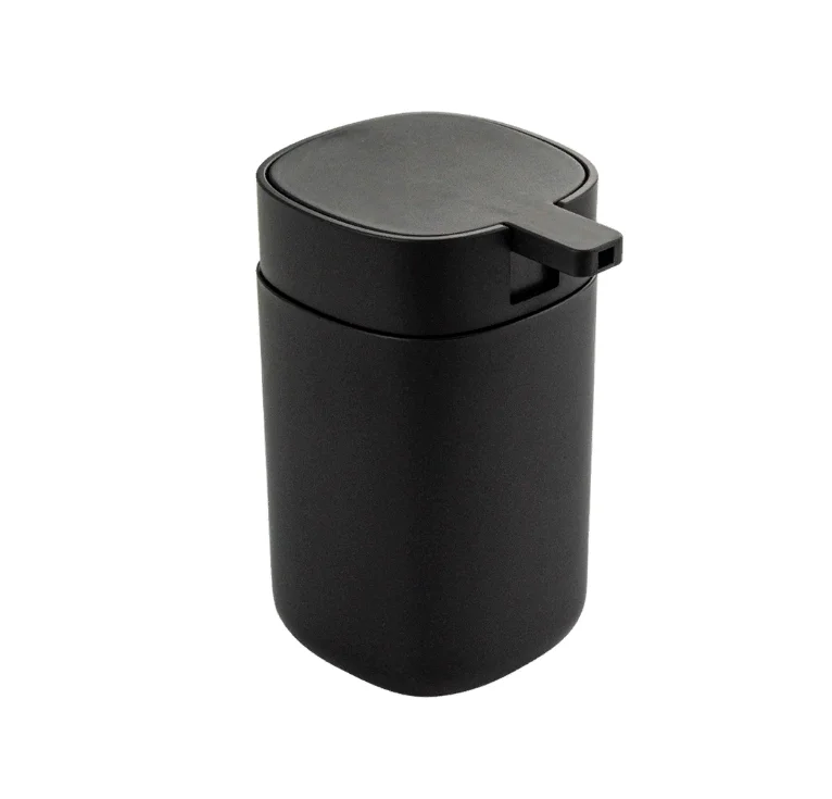 Дозатор для жидкого мыла САНАКС настольный, пластиковый, цвет черный, арт.29038
