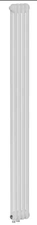 Радиатор отопления стальной трубчатый RIFAR TUBOG, нижнее односторон. подключение с термостатическим клапаном, арт: TUB 2180-04-DV1-AN (цвет Антрацит)