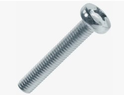 Винт полусфера М5х10 DIN 7985 шлиц Ph, цинк (уп 16шт) SteelRex
