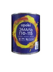 Эмаль ПФ-115 серая 5кг OPOKI ГОСТ 6465-76