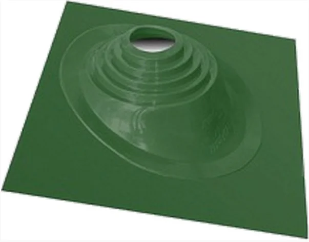 Фланец Мастер Флеш ВЕЗУВИЙ угловой №17 (75-200мм) силикон, зеленый