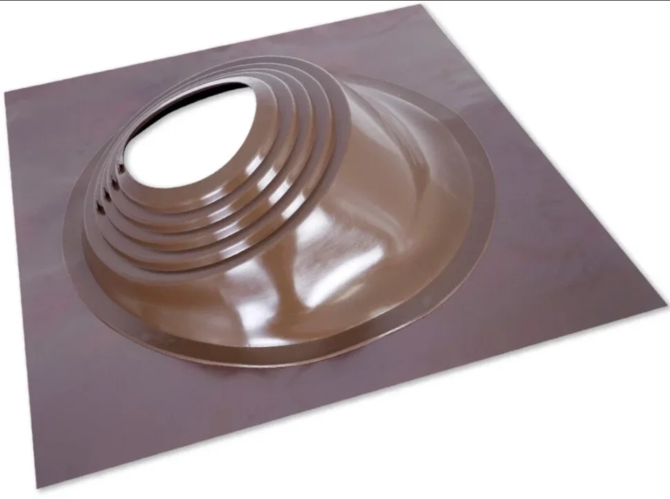 Фланец Мастер Флеш ASTON угловой №6 (200-280мм) силикон, коричневый