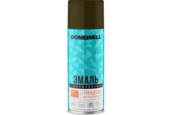 Эмаль аэрозольная универсальная акриловая DONEWELL хаки (RAL 6014 ) глянцевая, 520 мл