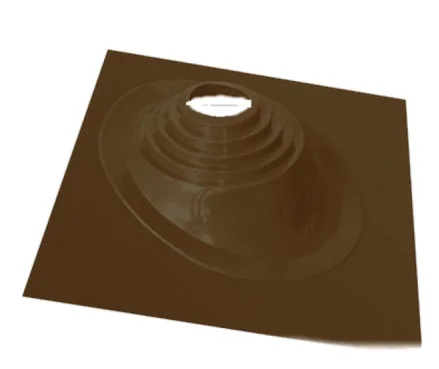 Фланец Мастер Флеш ВЕЗУВИЙ угловой №17 (75-200мм) силикон, коричневый