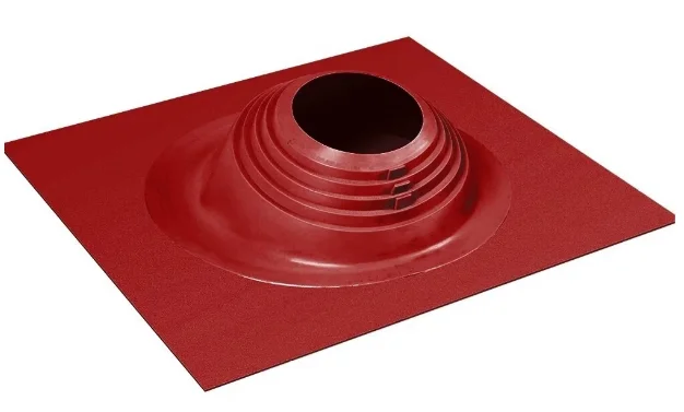 Фланец Мастер Флеш ASTON угловой №6 (200-280мм) силикон, красный