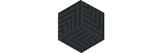 Плитка KERAMA MARAZZI Агуста декор черный 6х5,2 арт.OS\B241\63001