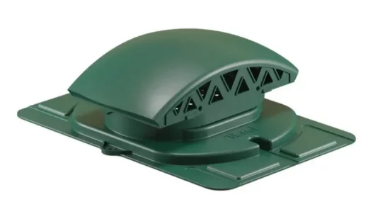 Вентилятор подкровельного пространства VIOTTO для профнастила 20 (черепаха) зеленый (RAL 6005)