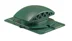 Вентилятор подкровельного пространства VIOTTO с универсальным проходным элементом (черепаха) зеленый (RAL 6005)