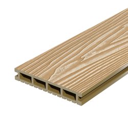 Доска террасная DECKING URBAN орех 150х24х3000мм (Медовый Клен)