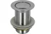 Клапан донный для умывальника 1.1/4", клик-клак без перелива (37 мм), MP-У, хром