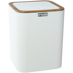 Ведро для мусора Fixsen WHITE WOOD (FX-402-6), 5л