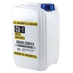 Средство для удаления цемента BUILDER СЦ-1 "Смывка цемента" 10л