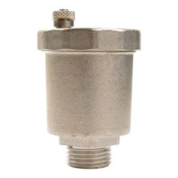Воздухоотводчик автоматический STI 1/2" никель