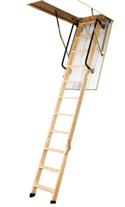 Лестница деревянная складная LWK 160 кг,120х60, 330 см