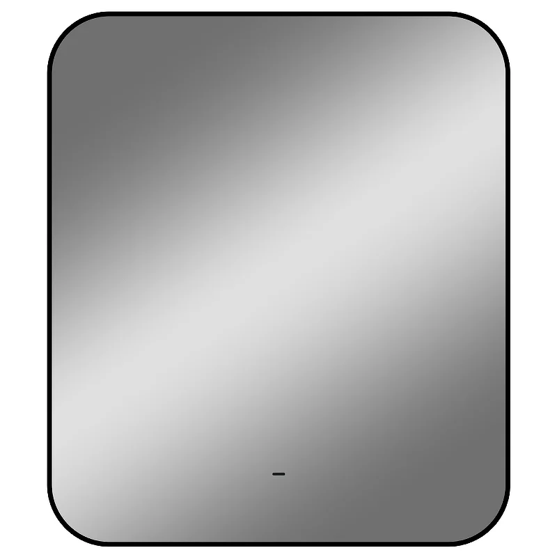 Зеркало Continent Torry 600х700 с Led фоновой подсветкой, бесконтактным сенсором, черной окантовкой