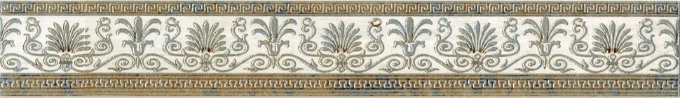 Плитка PiezaRosa Граффито серый бордюр 6,5х45 арт.267671