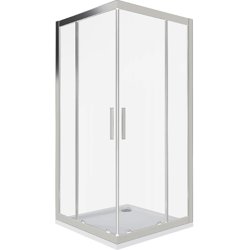 Ограждение душевое Good Door COFE CR-90-C-СН 900х900х1900