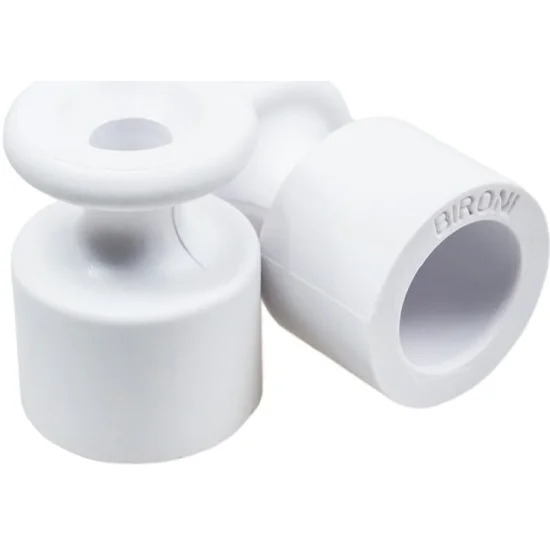 Изолятор ОП пластик бел. (уп.10шт) Bironi B1-551-21-10