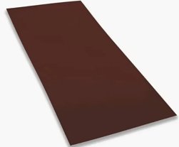 Плоский лист Corundum50 RAL 8017 (шоколад), 0.5 мм, 1.25*2м (В пленке)