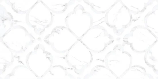 Плитка настенная CERSANIT Carina цветы белый глянец 29,8x59,8*9мм арт.16959