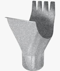 ST Воронка желоба, 185/150мм Zn