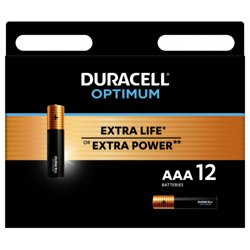 Элемент питания Duracell 5014074 ААА алкалиновые 1,5v LR03-12BL Optimum (уп. 12шт)