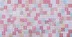 Панель листовая ПВХ «Стандарт» мозаика "Блик красный" 657х480 (пленка 0,4мм) Регул
