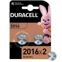 Элемент питания Duracell CR2016-2BL (уп. 2шт)