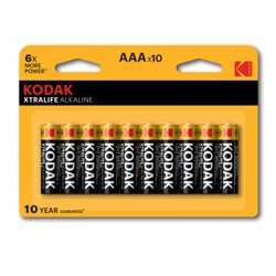 Элемент питания Kodak LR03-8+2BL XTRALIFE Alkaline [K3A-8+2] (уп. 10шт)