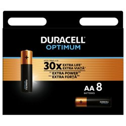 Элемент питания Duracell 5014069 АА алкалиновые 1,5v LR6-8BL Optimum (уп. 8шт)