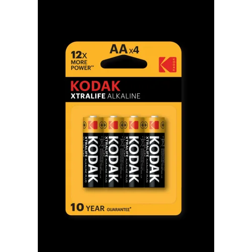 Элемент питания Kodak LR6-4BL XTRALIFE Alkaline [KAA-4] (уп. 4шт)