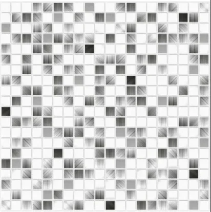 Панель листовая ПВХ самоклеящаяся «Эффект» мозаика «Сатин» 474х474 (пленка 0,3мм) Регул
