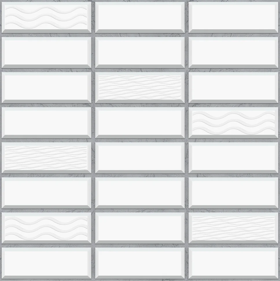 Панель листовая ПВХ самоклеящаяся «Эффект» плитка «Эстетика» 488х477 (пленка 0,3мм) Регул