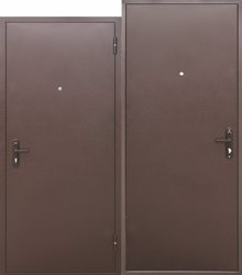 Дверь мет. СТРОЙГОСТ 5 РФ 860х2050 "Пр" Металл/Металл