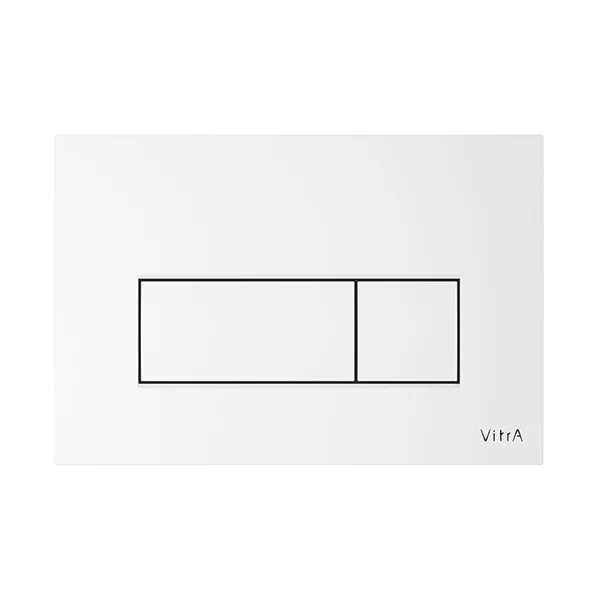 Клавиша смывная VITRA Root Square 740-2300 для инсталляции 740-XXXX, белая