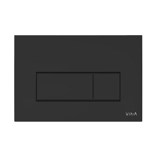 Клавиша смывная VITRA Root Square 740-2311 для инсталляции 740-XXXX, черная матовая