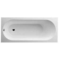 Ванна VILLEROY & BOCH OBERON Solo 170x75 с ножками, белая (weiss alpin), кварил Quaryl (UBQ170OBE2V-01)