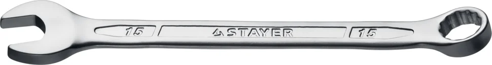 Ключ STAYER HERCULES Professional гаечный комбинированный, 15мм