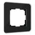 Рамка 1-местная Werkel Elite, черный, стекло, W0012448