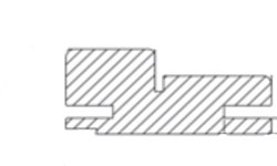 Стойка дверной коробки ДВЕРИ ГУД Октава/Альфа/Кама/Geometry телескопическая экошпон вайт 70*26*2070