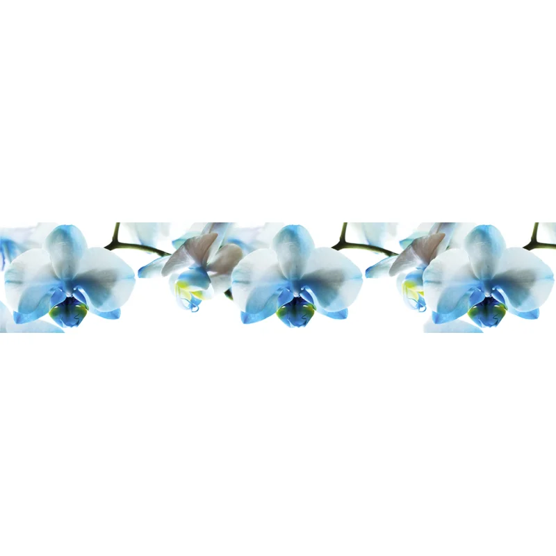 Панель-фартук АВС пластик фотопечать Голубая орхидея 2000*600*1,3мм ПАНЕЛЬПЛАСТ ЛАЙТ, арт.047