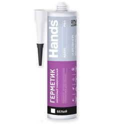 Герметик акриловый универсальный белый Hands Acryl PRO 280 мл