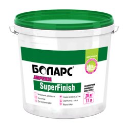 Шпаклевка готовая БОЛАРС IMPERIA SUPER FINISH полимерная финишная 28 кг