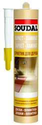 Герметик паркетный акриловый СОУДАЛ под мербау/махагон 280 мл ( Т-ра перевозки не ниже +5град) СПЕЦ.ЦЕНА