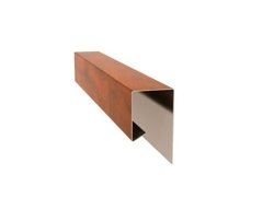 J-профиль Ecosteel Matt ** 0.5мм для М/Сайдинга МП 24*18*3м.п.