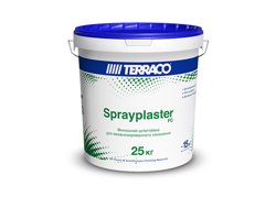 Шпаклевка готовая TERRACO Sprayplaster FC финишная для механизированного нанесения 25кг