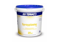 Шпаклевка готовая TERRACO Sprayplaster BC базовая для механизированного нанесения 25кг