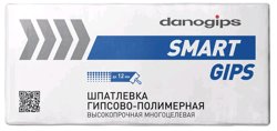 Шпаклевка полимерная DANOGIPS SmartGips гипсо-полимерная 19 кг