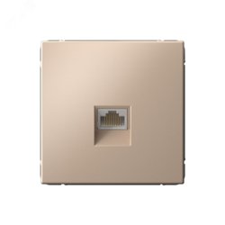 Механизм розетки компьютерной ArtGallery RJ45 кат.6A песочн. SE GAL001286